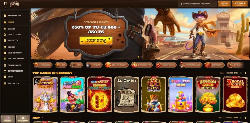 Lizaro casino